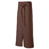 thumbnail of Schürze B 100 x L 100 cm, mit Gehschlitz mittig, Farbe toffee  : 65% Polyester 35%Baumwolle 220 g/m² : toffee