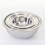 thumbnail of Rührschüsselset HWC-G98, Salatschüssel Servierschüssel, 8-teilig Edelstahl stapelbar