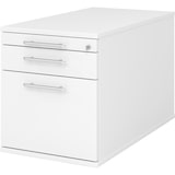 thumbnail of bümö Rollcontainer mit Hängeregister für Hängeordner, Container abschließbar in weiß - Rollwagen mit Hängeregistratur als Schreibtisch Unterschrank