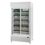 thumbnail of METRO Professional Frigorifero doppio per bevande GSC3800, 100 x 73 x 201.8 cm, con porta scorrevole, 690 L, bianco