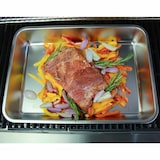 thumbnail of SANTOS BBQ Edelstahl Grillschale & Auffangschale, groß