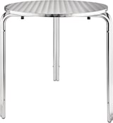 thumbnail of Bolero runder Bistrotisch Edelstahl 3 Beine 70cm
