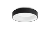 thumbnail of ziggy moderne deckenleuchte schwarz metall led 30w 3000K warmes licht ideal lux