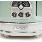 thumbnail of Grille-pain 2 Fentes 810w Acier Vert Vintage Retro Thermostat 6 Positions Usage Non Intensif Ariete