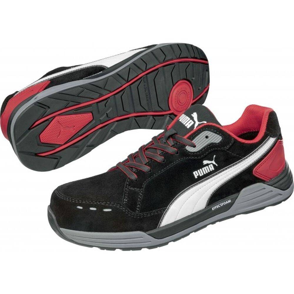 Chaussures de sécurité basses metal free  Safety AIRTWIST S3 ESD HRO SRC noir|rouge T.46 Puma