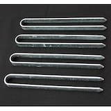 thumbnail of DanDiBo 4 Stück Bodenanker verzinkt XL Erdanker für Rosenbogen 30 cm Heringe Erdspieß Bodenspieß Befestigung Verankerungs-Set