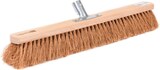 thumbnail of Industriebesen Kokosbesen 40cm Breit mit Metall-Stielhalter Saalbesen Kokos-Borsten ohne Stiel Kokosfeger Handwerkerbesen