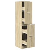 thumbnail of vidaXL Apothekerskast 30x41x144,5 cm bewerkt hout sonoma eikenkleurig