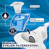 thumbnail of CLEANmaxx Milben-Handstaubsauger mit UV-C-Licht - blau/weiß