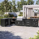 thumbnail of Cucina angolare da esterno 6 elementi di cui 2 moduli cottura/lavello Oviala