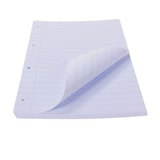 thumbnail of Recargas A4 100 folhas 90 gsm 3,5 mm pautadas com margem e perfurações