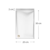 thumbnail of MONOUSO - Druckverschlussbeutel 20x30cm G160 (1.000 Stuck)