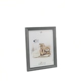 thumbnail of Cornice Portafoto 20x25 cm in Legno Grigio Verticale da Parete con Pannello MDF Vetro Crilex Foto Quadri Decorazioni Regalo