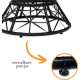 thumbnail of Rijoka Loungestoel Rond – Draaibaar 360 Graden – Zwart