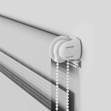 thumbnail of vidaXL Doppelrollo Hellgrau 75x150 cm Stoffbreite 70,9 cm Polyester