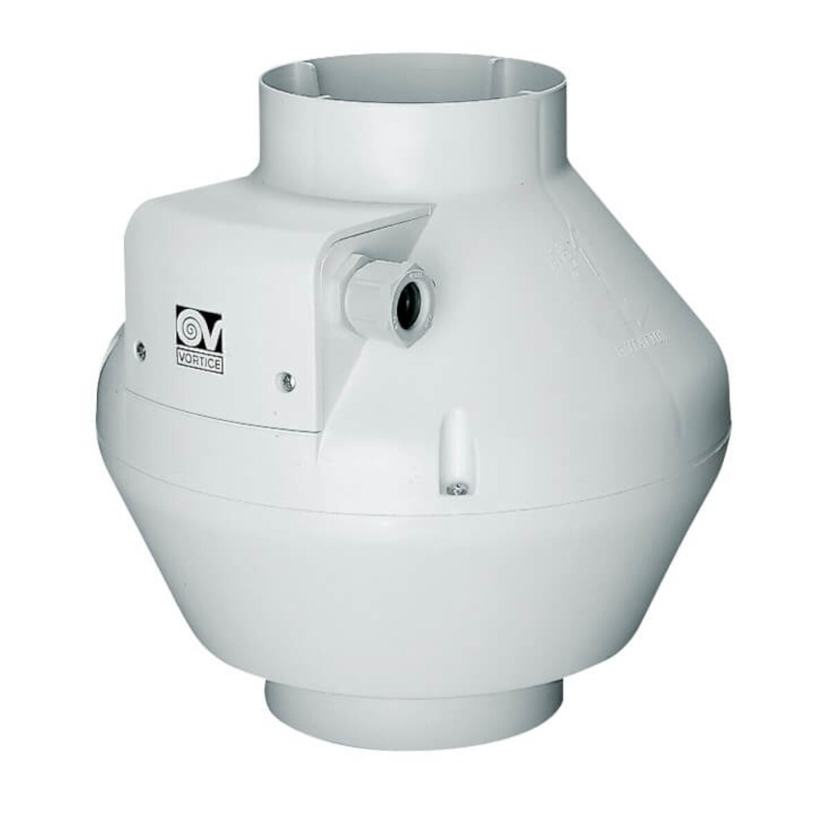 Rohrventilator CA 125 V0 D bis 300 m³/h Weiß 52