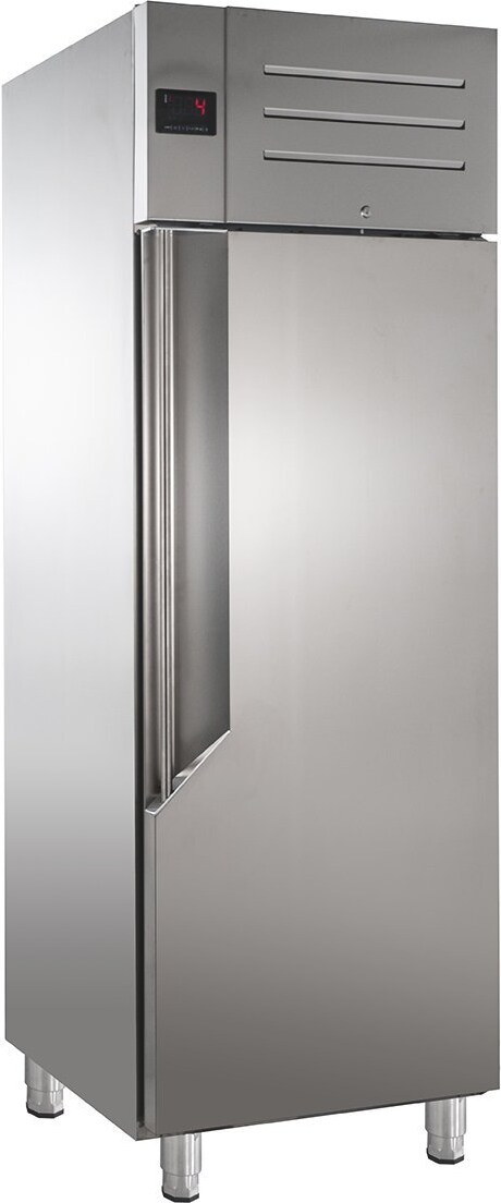 GastroHero Kühlschrank KS-GREENLINE700 | GN 2/1 | 610 Liter | Gewerbekühlschrank Edelstahl | -2°C bis +8°C | Gastronomie | Energieeffizienzklasse A