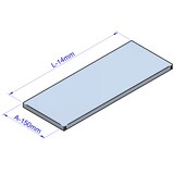 thumbnail of Mesa Central Desmontada 1700 x 700 mm MCD-177 de Edenox