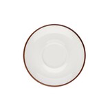 thumbnail of IDFine Modest Brown Lona Saucer 12 cm 12 Stück