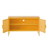 thumbnail of Modernes Sideboard mit 2 Türen, L 100 cm, aus gelbem Metall