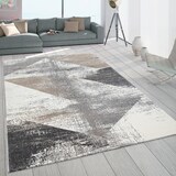 thumbnail of Teppich Kurzflor Farbverlauf Wohnzimmer schmutzabweisend Grau Rechteckig 80x150 | 100% Polypropylen | Florhöhe: 12 mm | nur Handreinigung