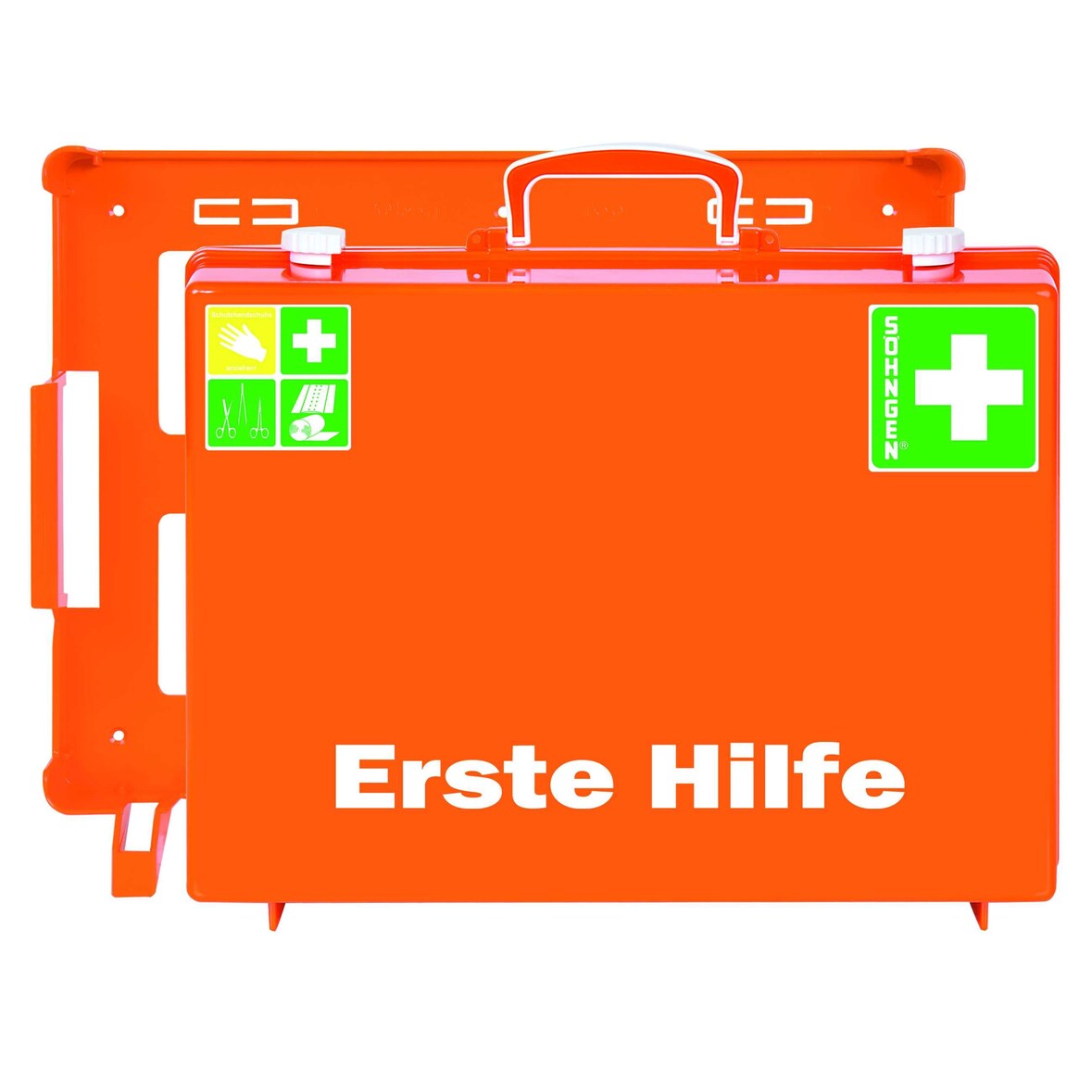 SÖHNGEN® 0301155 Erste Hilfe-Koffer MT-CD Industrie Norm orange - Füllung Standard DIN 13169