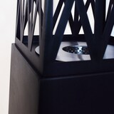 thumbnail of Lareira externa a bioetanol para jardim Vulcano Nero 40x40x145