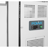 thumbnail of Polar Serie U 2-türiger Edelstahlgefrierschrank mit Spritzschutz 282Ltr