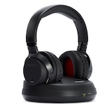 thumbnail of Auriculares inalámbricos Aiwa WHF-880, negros, estación de carga, sobre la oreja, 40Hz-18kHz 100m de alcance PLL