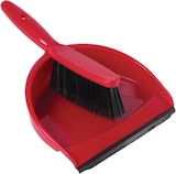 thumbnail of Jantex Kehrset mit weichen Borsten rot