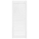 thumbnail of vidaXL Schranktür Lamellen-Design Weiß 99,3x39,4 cm Massivholz Kiefer