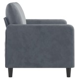 thumbnail of vidaXL 2-Sitzer-Sofa Dunkelgrau 120 cm Samt