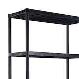 thumbnail of Scaffalatura in Resina con 5 Ripiani 175kg 90x40x180cm Nero 7house