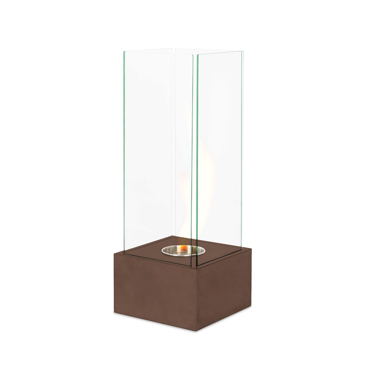 Levels - Bioethanol-Kamine aus verchromtem Stahl