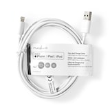 thumbnail of Câble De Charge Et De Synchronisation  Apple Lightning - Usb-a Mâle  2,00 M  Blanc Usage Non Intensif Nedis