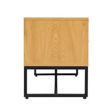 thumbnail of TV-Möbel Dekor Melamin 150 cm Holz und Schwarz