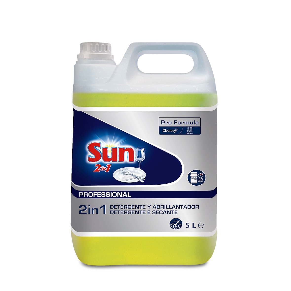 Sun Profesional 2en1 detergente+abrillantador 5L