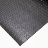 thumbnail of IRG - Pavimento goma círculos negro - Rollo 3 m x 1,25 m x 3 mm - Revestimiento para suelos impermeable y antideslizante