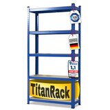 thumbnail of Schwerlastregal - Blau - für Keller & Werkstatt - Gesamtlast: 875 kg-180 x 90 x 60 cm