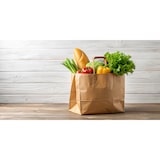 thumbnail of Sac kraft NOVABAG brun 26+14x30 cm poignées plates – Pack 4 cartons lot 1000