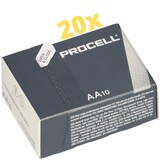 thumbnail of 200x Duracell Procell MN1500 Mignon AA LR6 Batterie