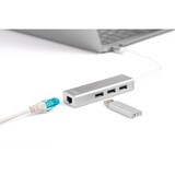 thumbnail of DIGITUS USB Typ C 3.0 Hub mit Gigabit Ethernet