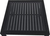 thumbnail of METRO Professional Mesa de comedor gastro Barbados, aluminio/ ratán PE, 90 x 90 x 74 cm,  tablero aspecto madera, resistente a la intemperie, negro