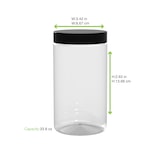 thumbnail of PACKNWOOD - 80uds - bokotwist tarro reutilizable 1000ml pet diam 89mm - 294DELI1000