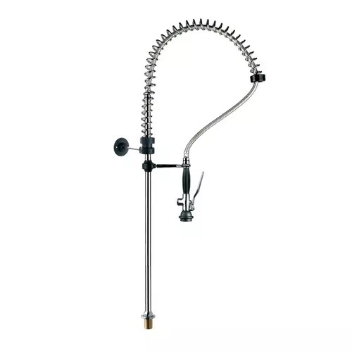 Grifo de Ducha Industrial Sammic DD | Código 5870021 | Conexión Directa a Red | Conjunto Flexible | Pistola de Gran Caudal | Soporte de Pared