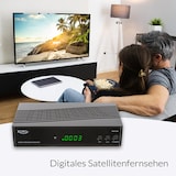 thumbnail of XORO HRS 9194 - DVB-S2 Full HD Satelliten Twin Receiver PVR Ready - 2 Aufnahmen gleichzeitig möglich Timeshift EPG USB 2.0 Mediaplayer 12V Anschluss