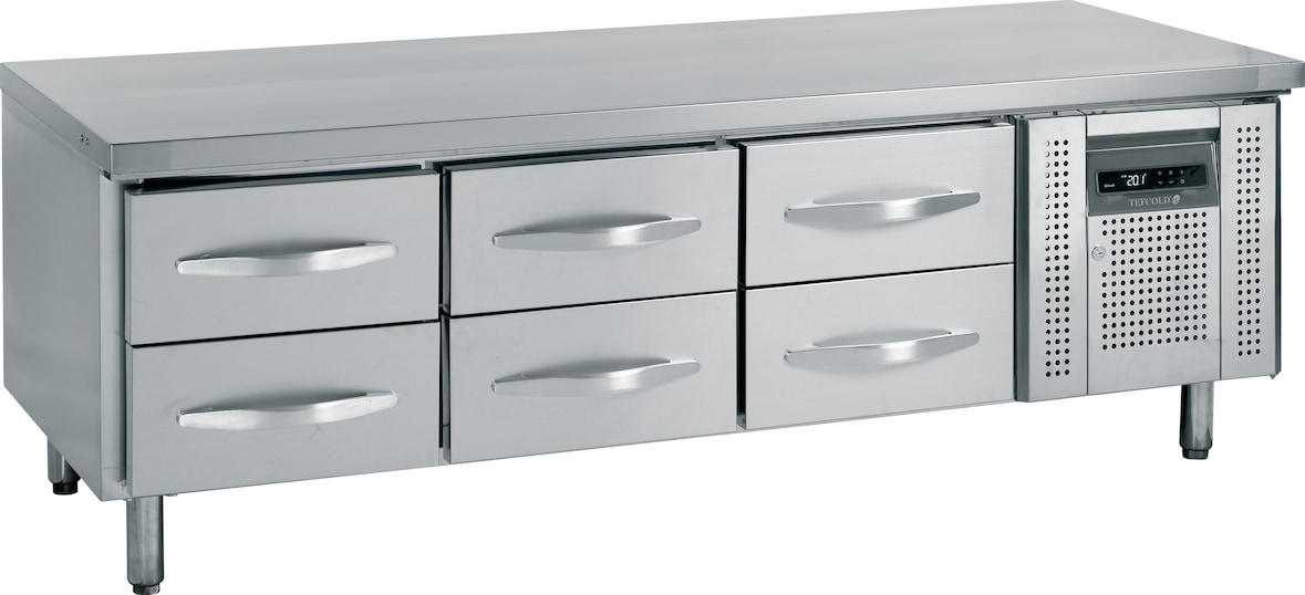 TEFCOLD Untertheke GN1/1 UC5360 277l SS 304