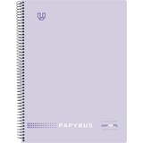 thumbnail of Pack 5 Cuadernos Polipropileno tamaño folio 80 hojas 90 gramos Cuadrícula 5x5 Lavanda soft