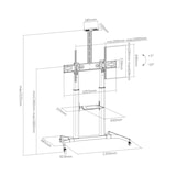 thumbnail of KIMEX - Soporte de suelo para TV 60"-100" vesa 1000x600 max