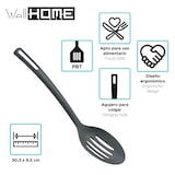 thumbnail of WellHome - Set di pentole in acciaio inossidabile da 7 pezzi con 6 utensili da cucina di base in PBT nero